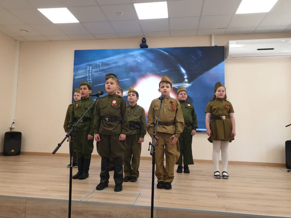 Торжественный концерт посвященный Дню Победы!