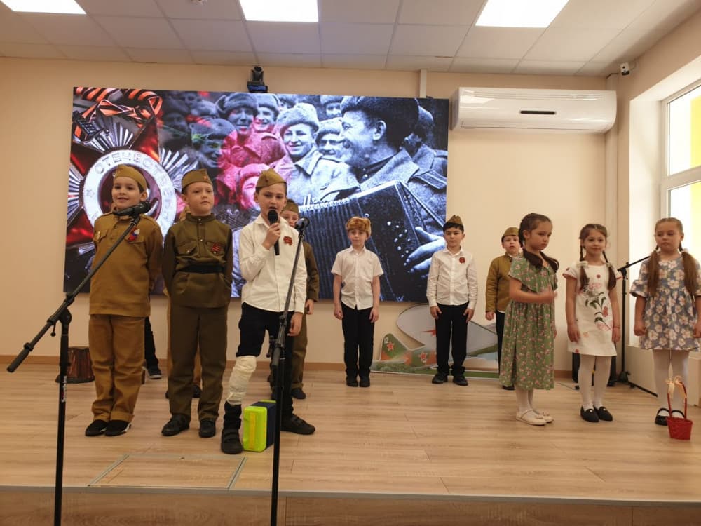 Торжественный концерт посвященный Дню Победы!