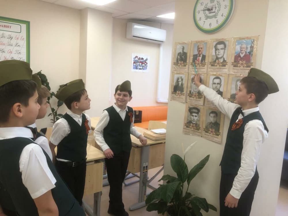 Стена Памяти ветеранов Великой Отечественной Войны (май 2023)