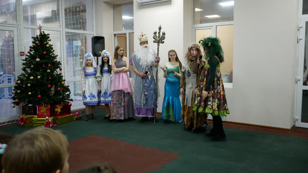 Новогодняя сказка от студентов Сочинского филиала Всероссийского госуниверситета юстиции