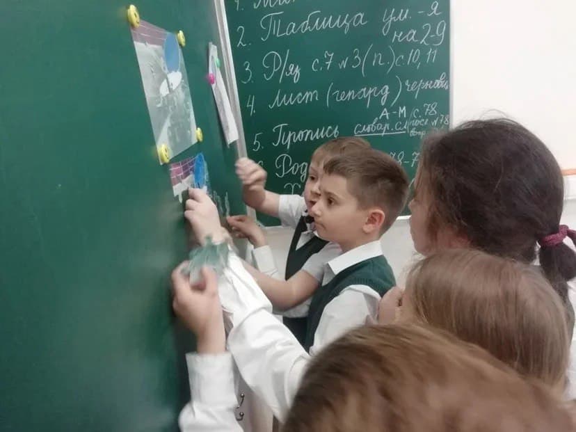 День космонавтики у первоклассников